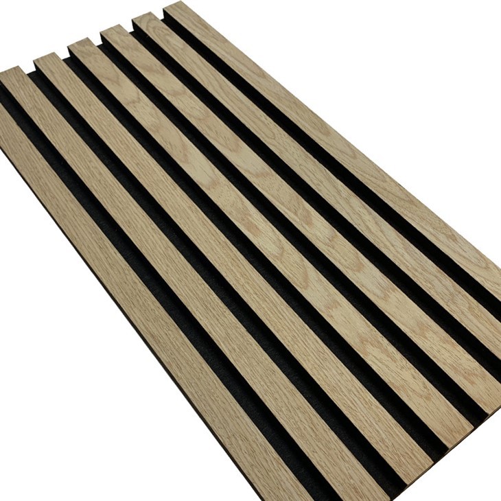 Wooden Slat Acoustic Panel For Indoor Decoration